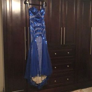 EVENING DRESS, WORN ONCE